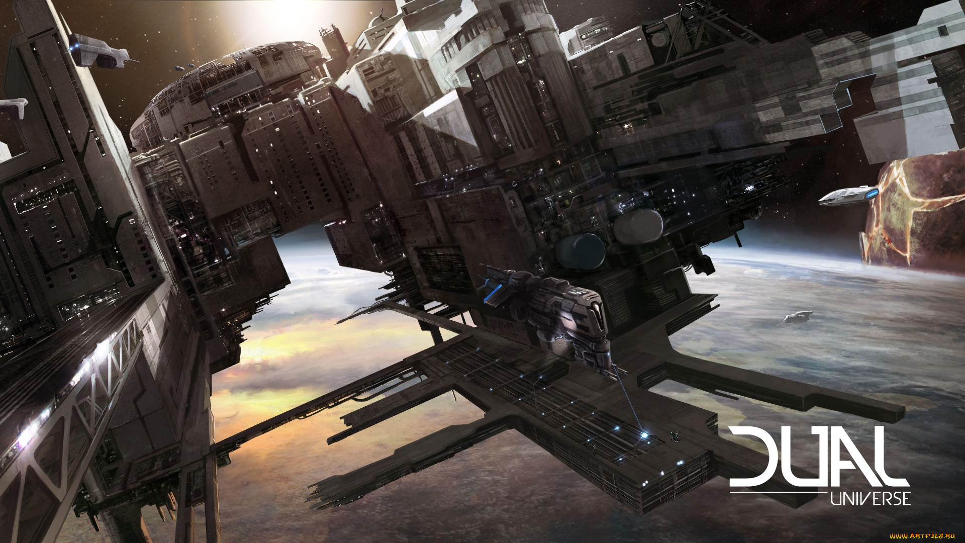 dual universe,  , , , dual, universe